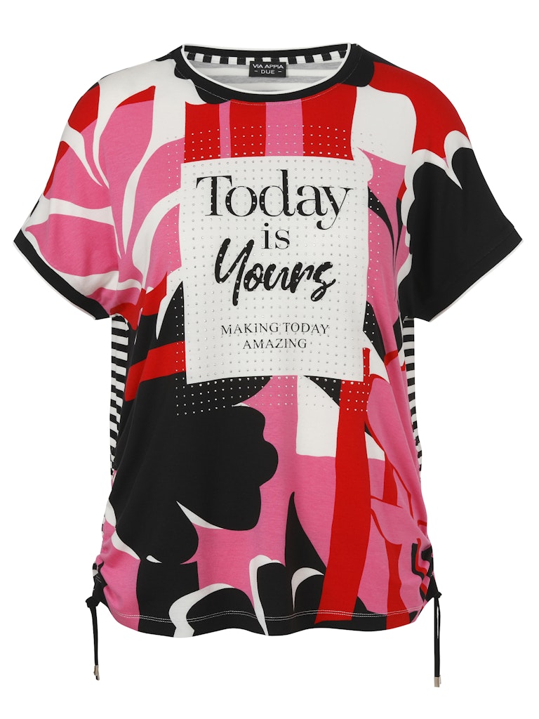 2612424-T-Shirt Rundhals 1/2 Arm Druck M