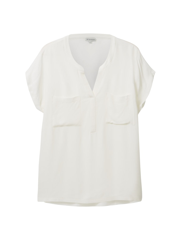 T-Shirt mit aufgesetzten Taschen