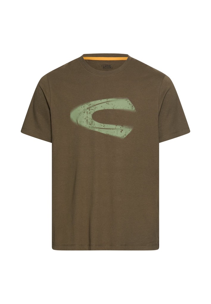 T-Shirt mit Logoprint aus organic Cotton