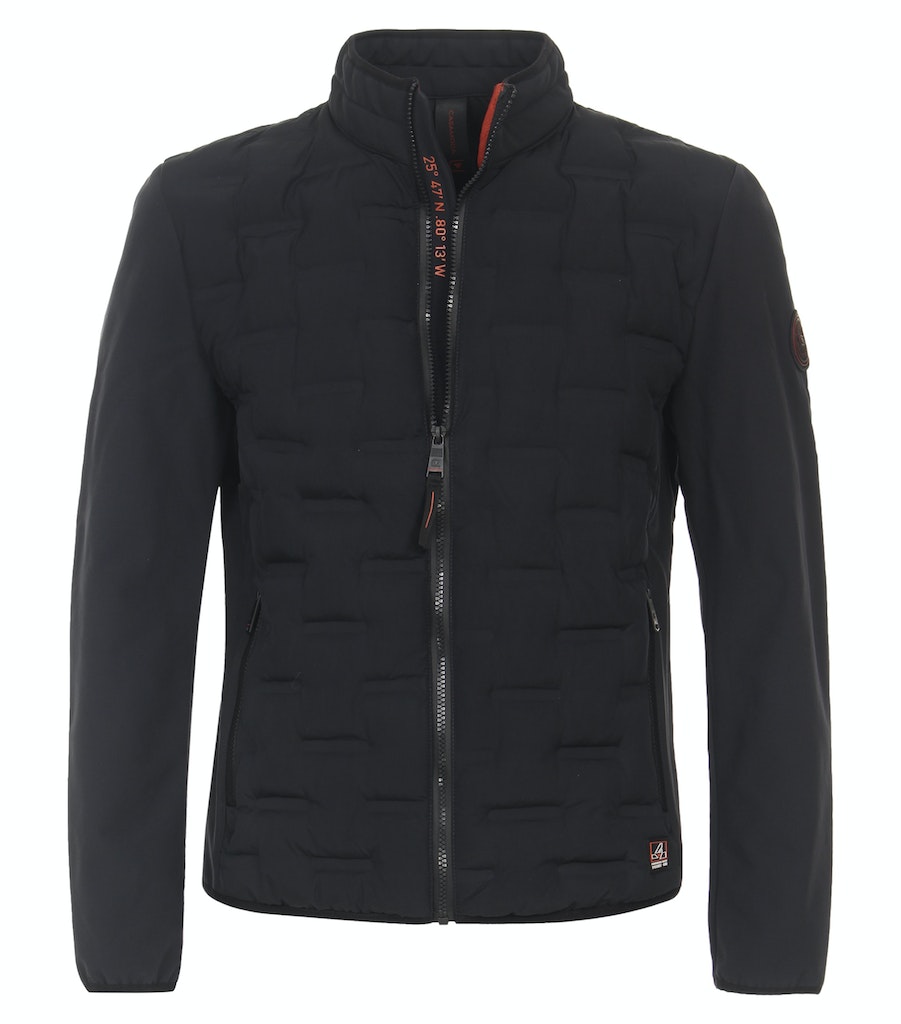 Materialmixjacke