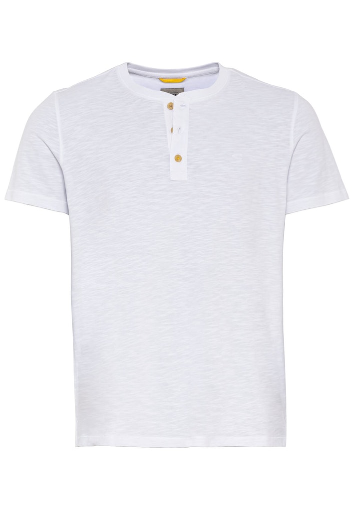 Kurzarm Henley aus Organic Cotton