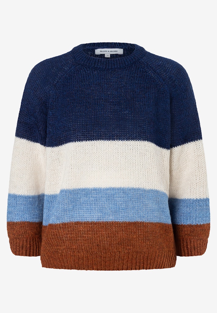 Pullover mit Blockstreifen