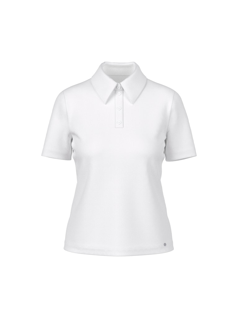 Poloshirt aus Baumwollstretch