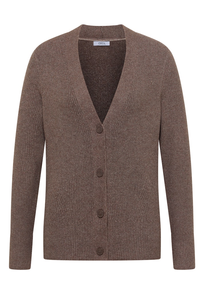 Cardigan mit Strukturdetail Cardigan mit Strukturdetail