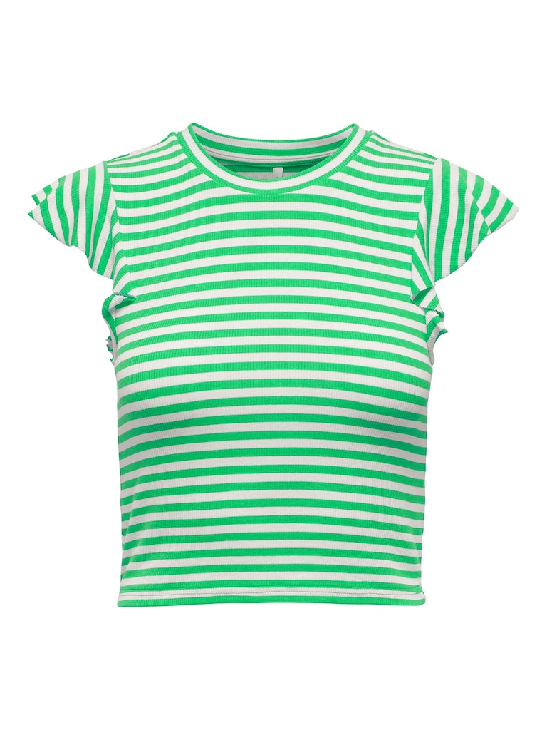 ONLBELIA S/L FRILL TOP BOX JRS ONLBELIA S/L FRILL TOP BOX JRS