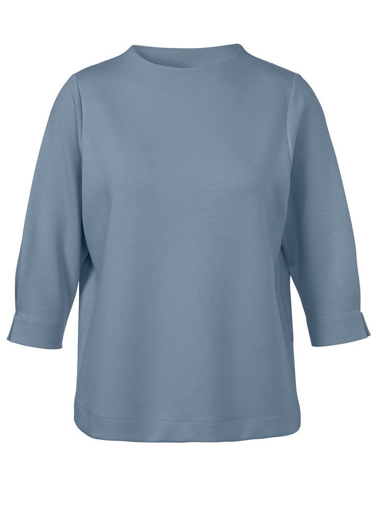 Sweatshirt Kelchkragen 3/4 Arm