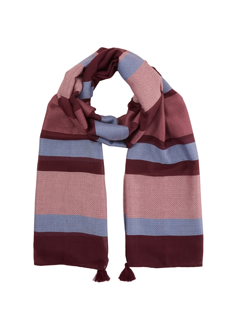 Schal mit Streifenmuster Schal mit Streifenmuster