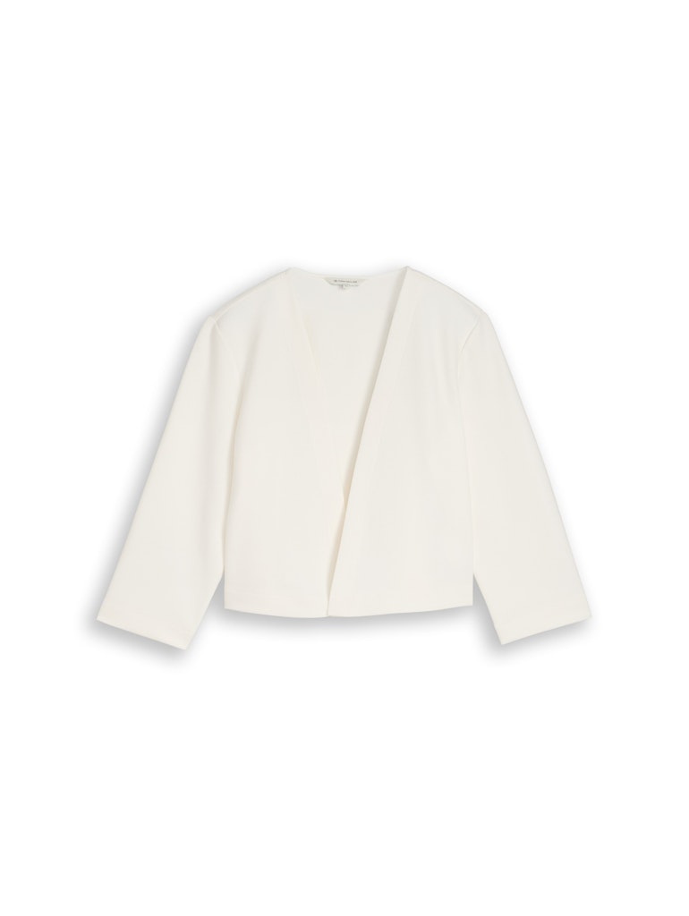 Regular Fit Jacke mit Ottoman Struktur