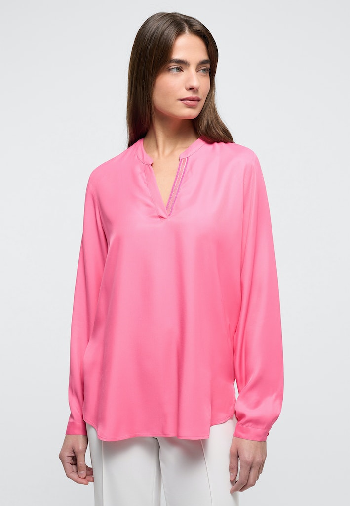 Viscose Shirt Bluse Viskose Langarm