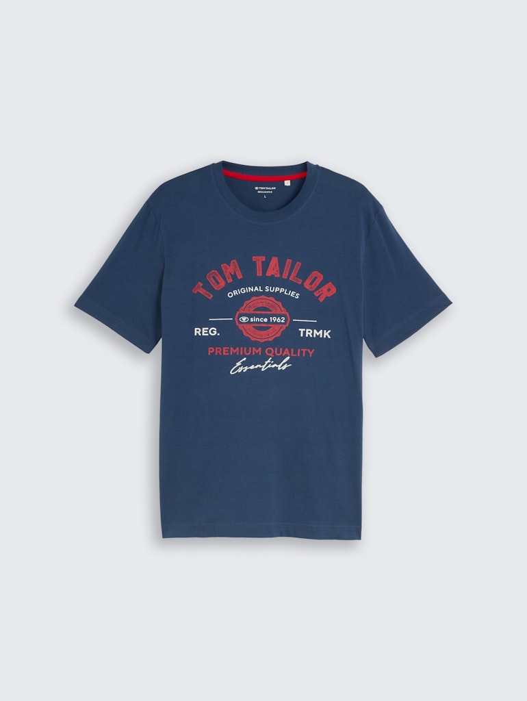 T-Shirt mit Logo-Print