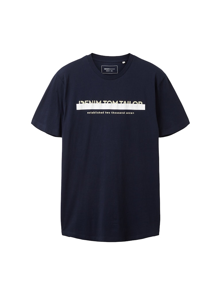 T-Shirt mit Logo-Print