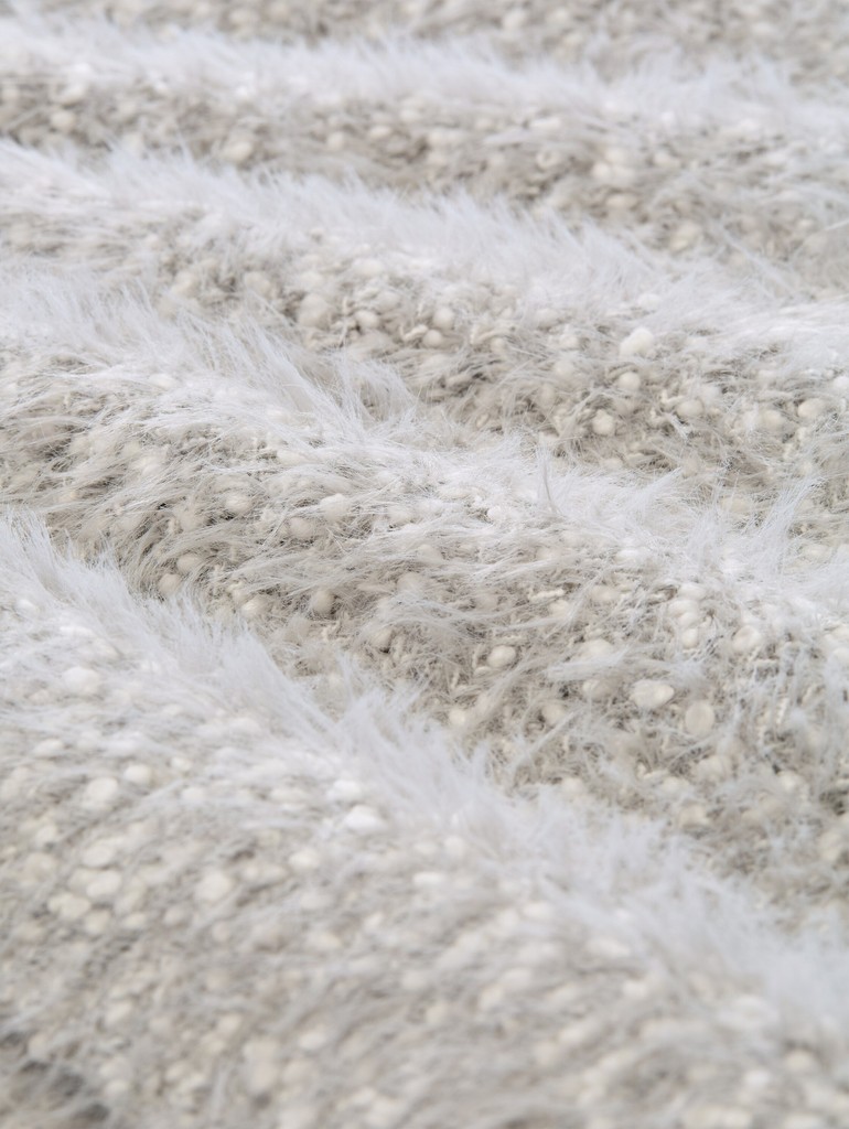 Loose Fit Strickpullover mit V-Ausschnitt