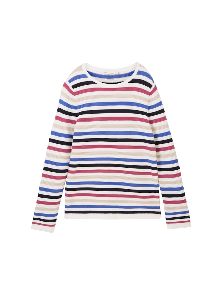 Strickpullover mit Bio-Baumwolle Strickpullover mit Bio-Baumwolle