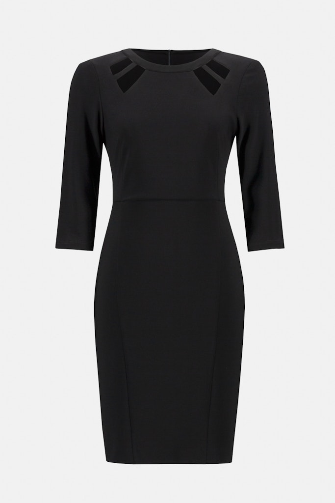 Etuikleid mit Schlüsselloch-Ausschnitt Etuikleid mit Schlüsselloch-Ausschnitt