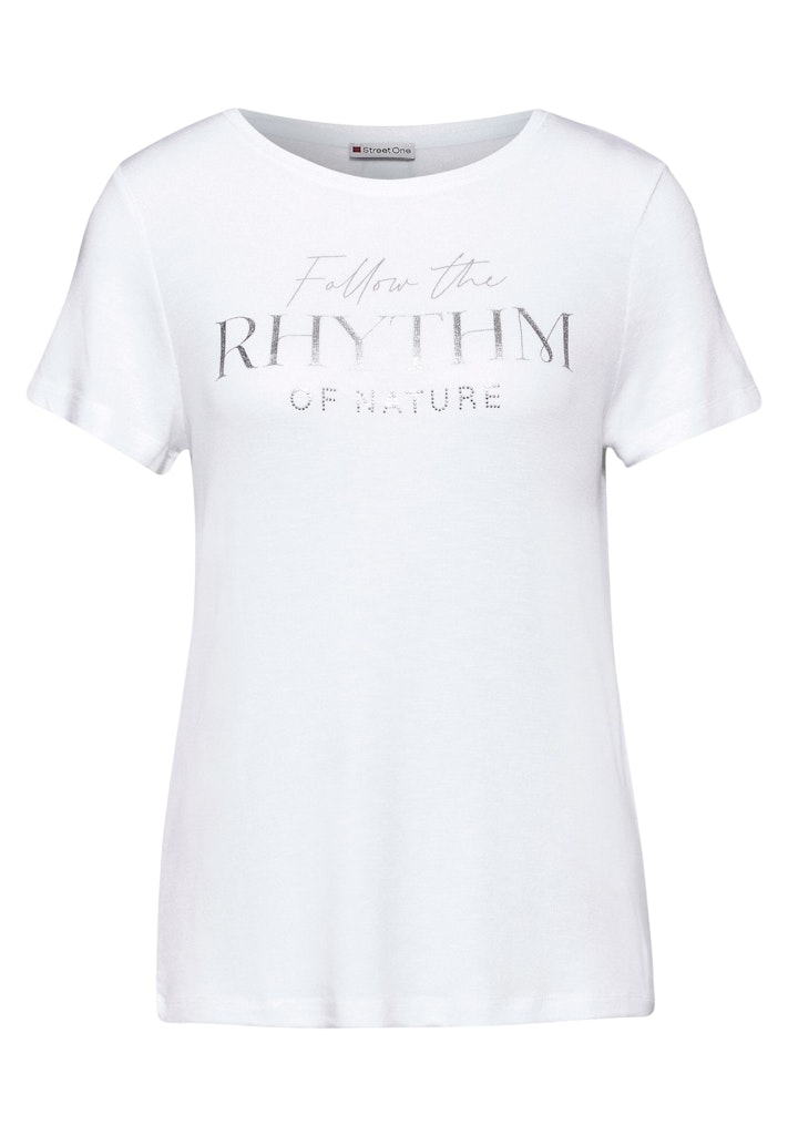 T-Shirt mit Schriftzug T-Shirt mit Schriftzug