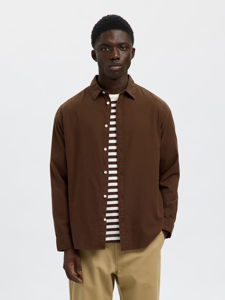 SLHSLIMOWEN-BRUSHED SHIRT LS NOOS SLHSLIMOWEN-BRUSHED SHIRT LS NOOS