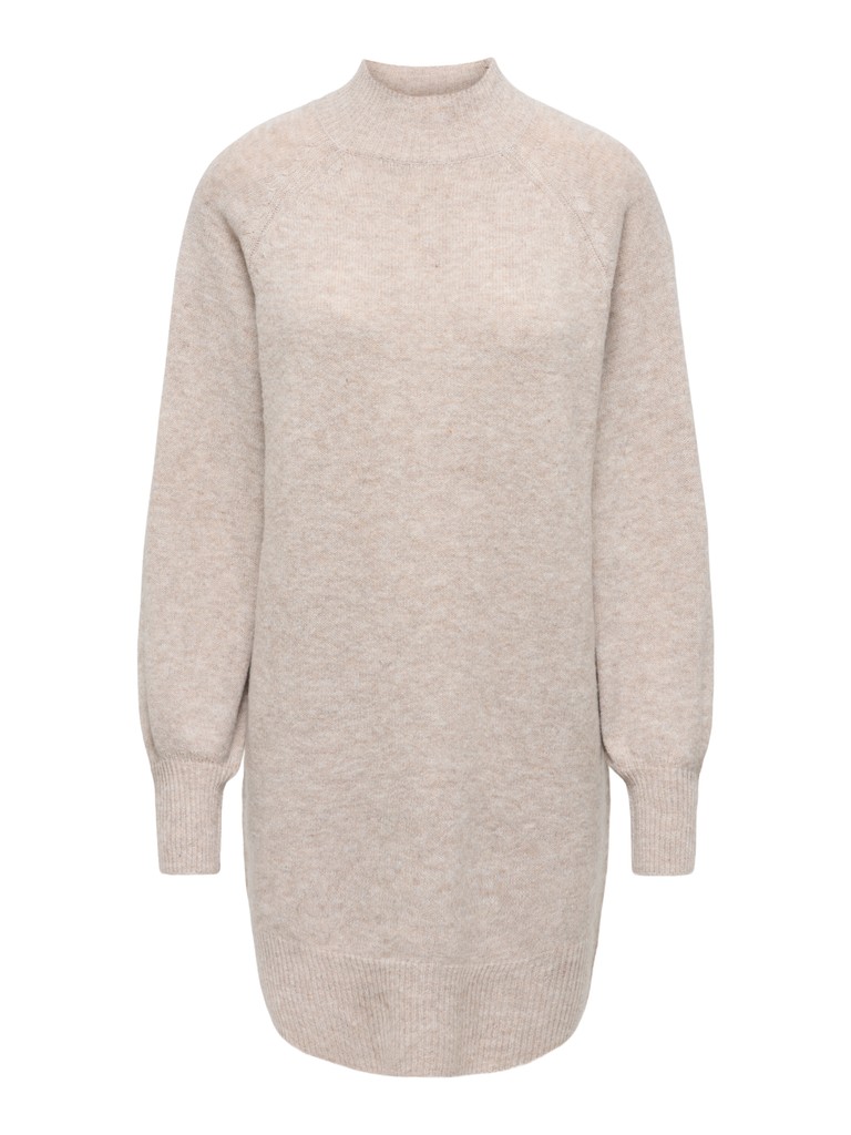 ONLOLIVIA LS HIGH NECK DRESS CC KNT