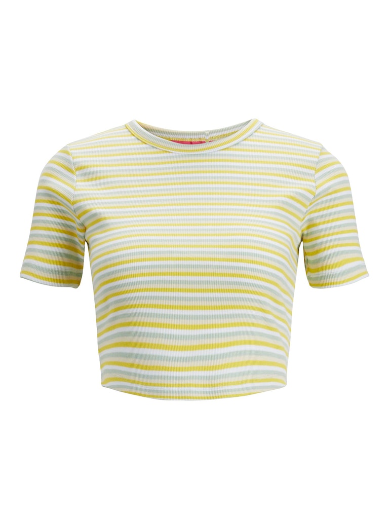 JXFLORIE STRETCH SHORT SS STRIPE TEE JRS