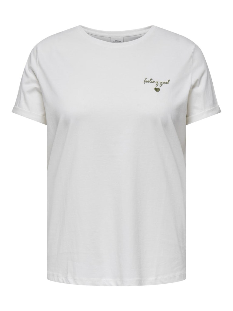 CARLEA LIFE S/S REG EMB. TOP JRS