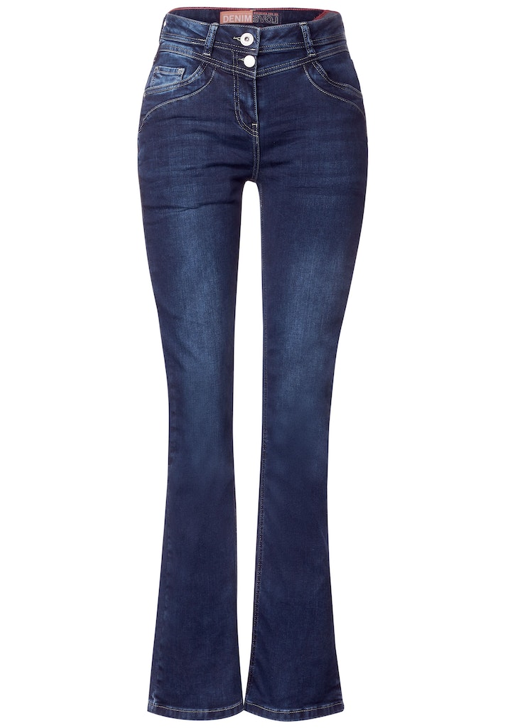 Slim Fit Jeans mit Bootcut Slim Fit Jeans mit Bootcut