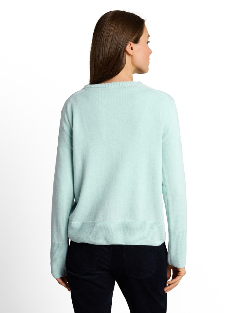 Strickpullover mit Kaschmir-Anteil