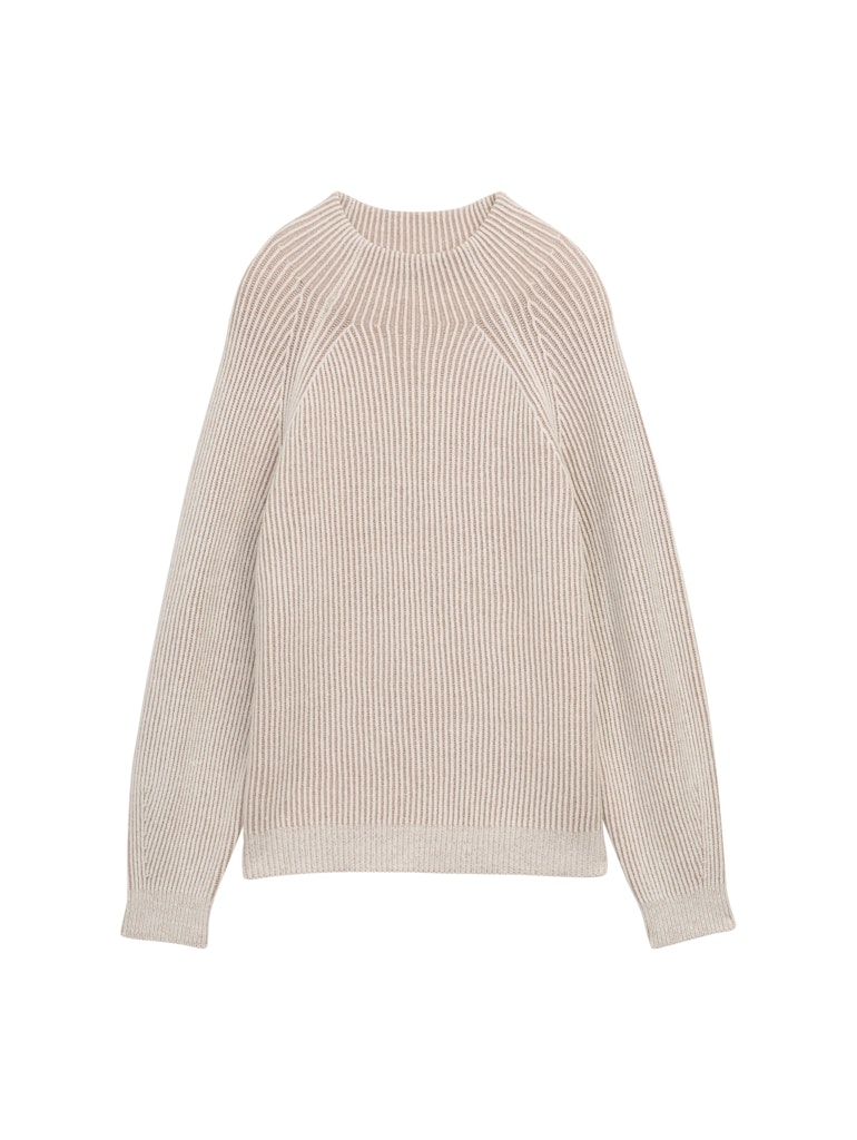 Loose Fit Strickpullover mit Stehkragen Loose Fit Strickpullover mit Stehkragen
