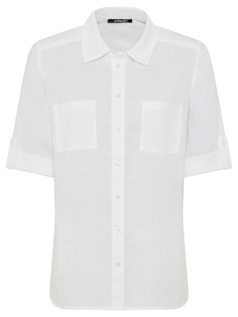 Blouse Woven Short Sleeves Blouse Woven Short Sleeves