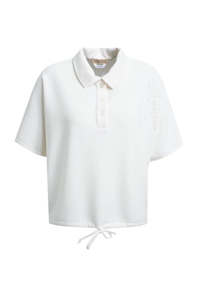 Oversize Scuba Polo Sweatshirt