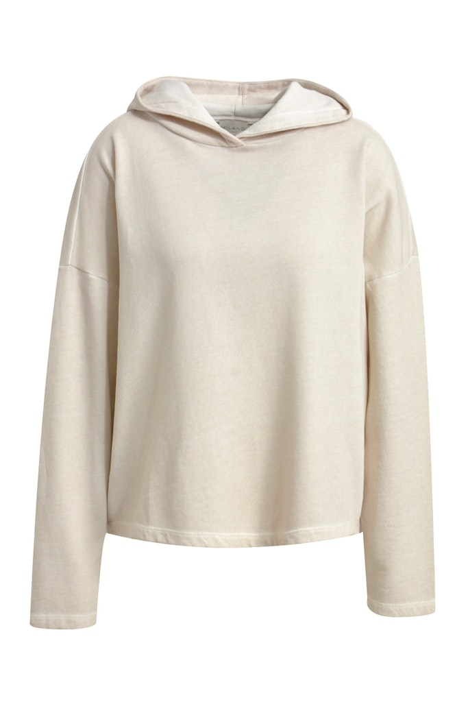 Sweatshirt w hood + 1/1 sleeves Sweatshirt w hood + 1/1 sleeves