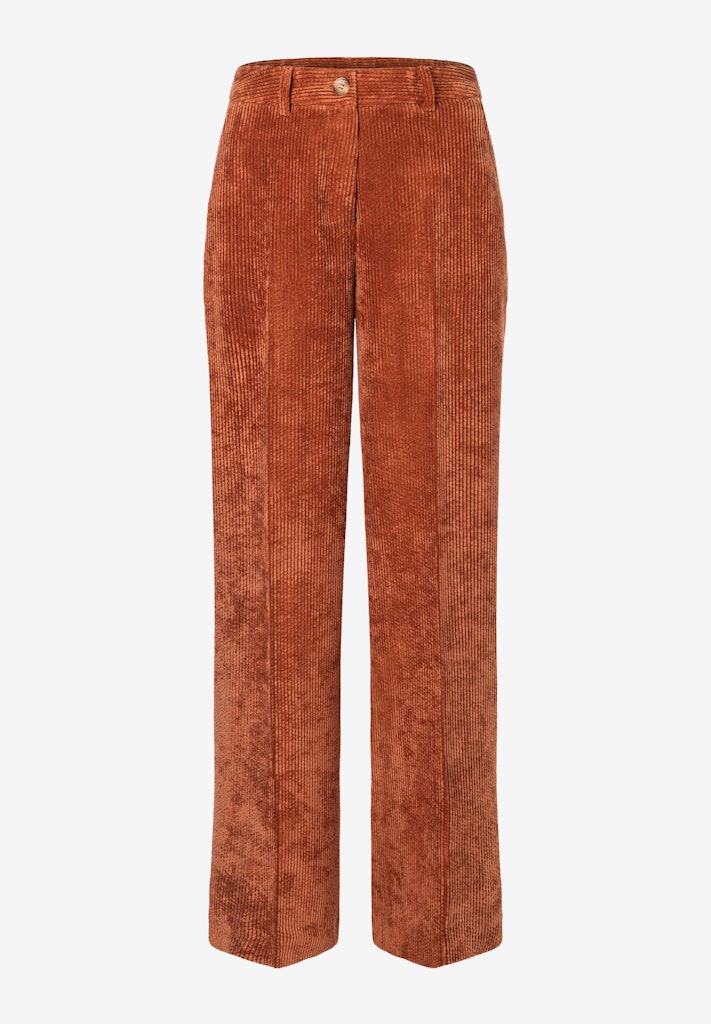 Cordhose mit weitem Bein