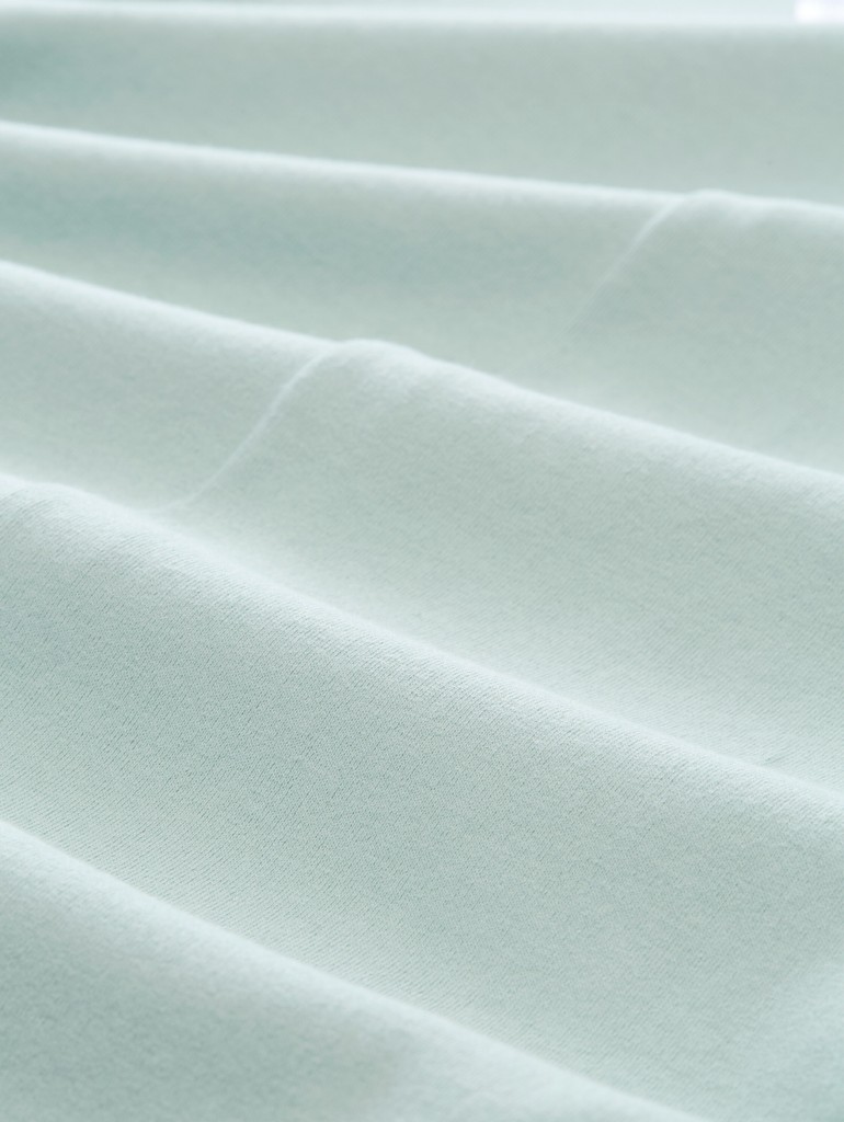 Langarmshirt mit gewelltem Kragen