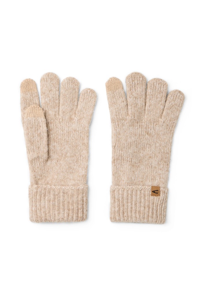 Strickhandschuhe mit Logo