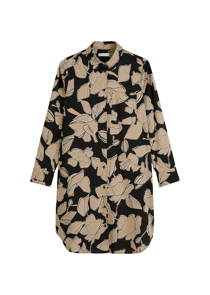 Print-Kleid relaxed