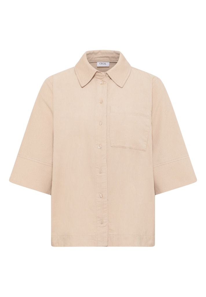 Cord Hemdbluse
