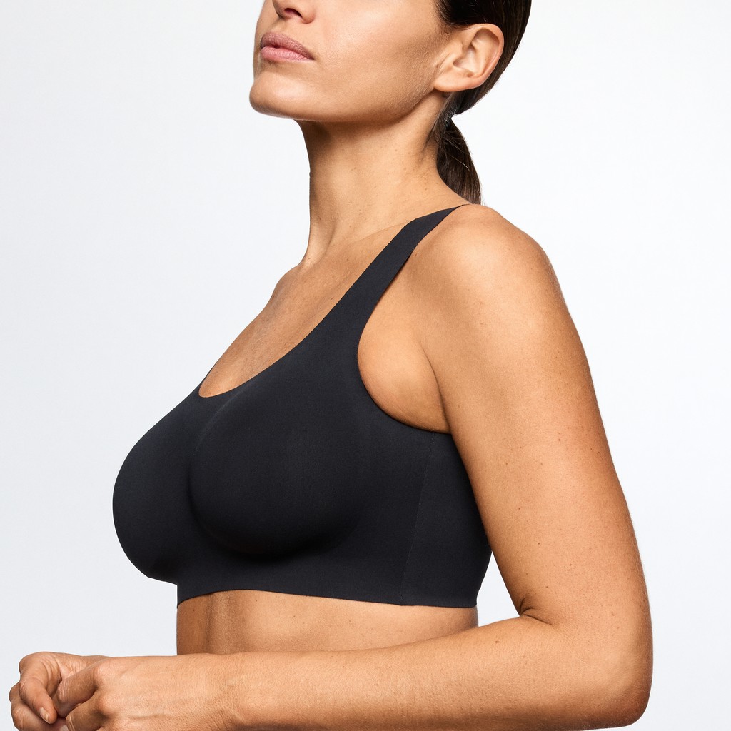 SOFT STUDIO schwarz unterlegtes Bralette