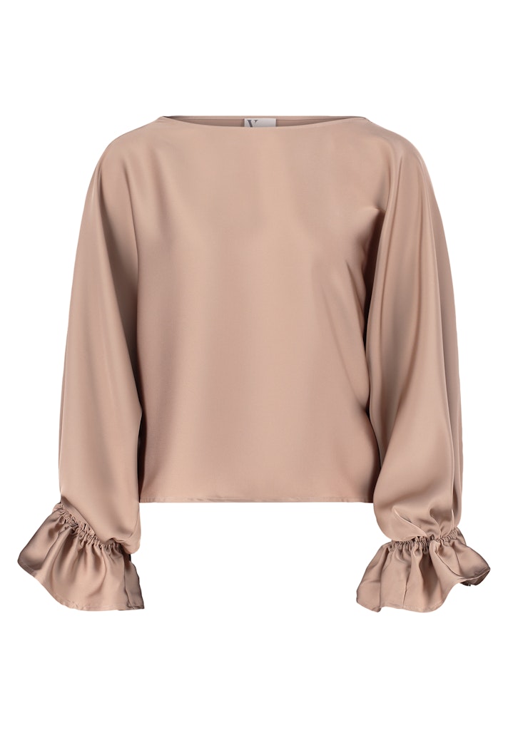 Satin-Bluse