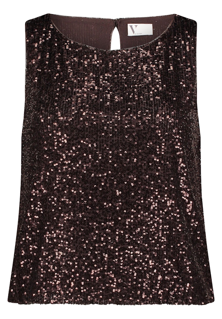 Pailletten-Top