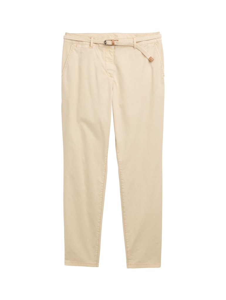 Slim Chino Hose mit Gürtel Slim Chino Hose mit Gürtel