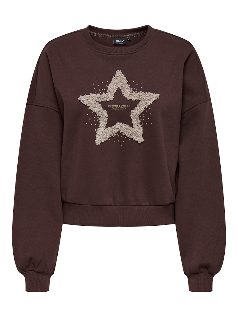 ONLKIARA L/S O-NECK CHIFFON MIX SWT