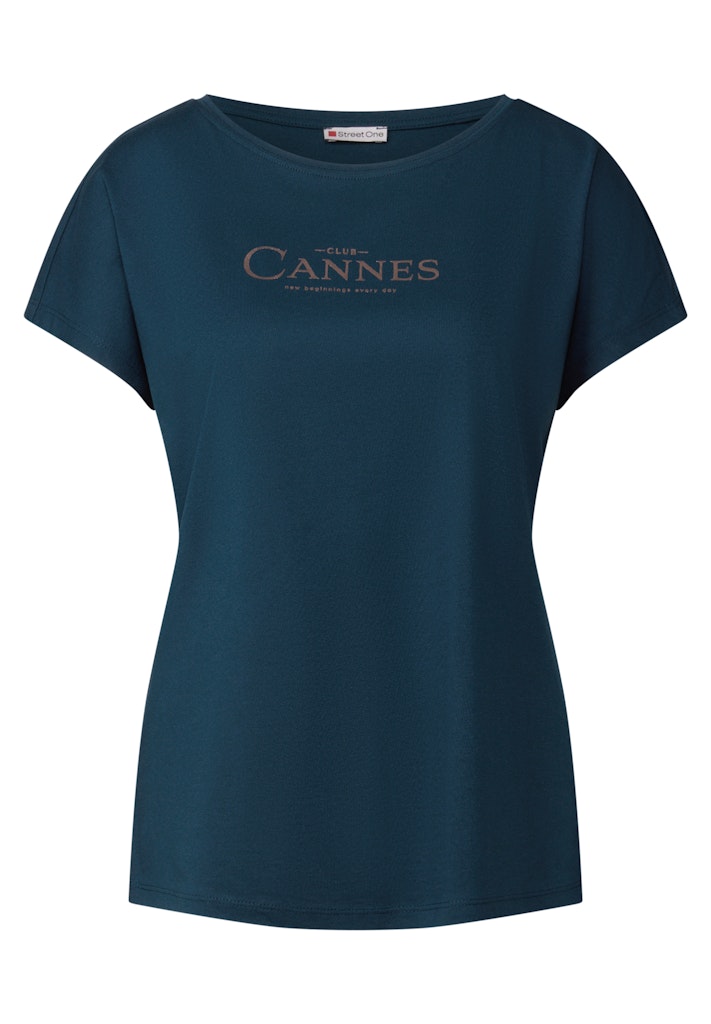 Shirt mit Folien-Wording Shirt mit Folien-Wording