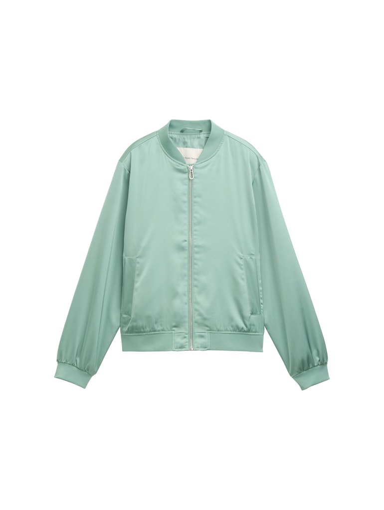 Bomberjacke mit Satin