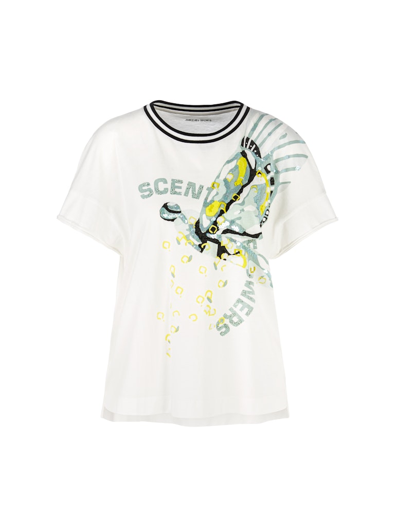 Oversized T-Shirt mit Paillettendetails