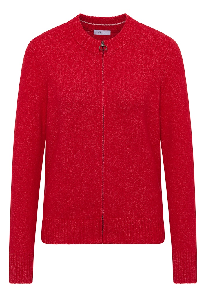 Cosy Cardigan mit Zipper Cosy Cardigan mit Zipper