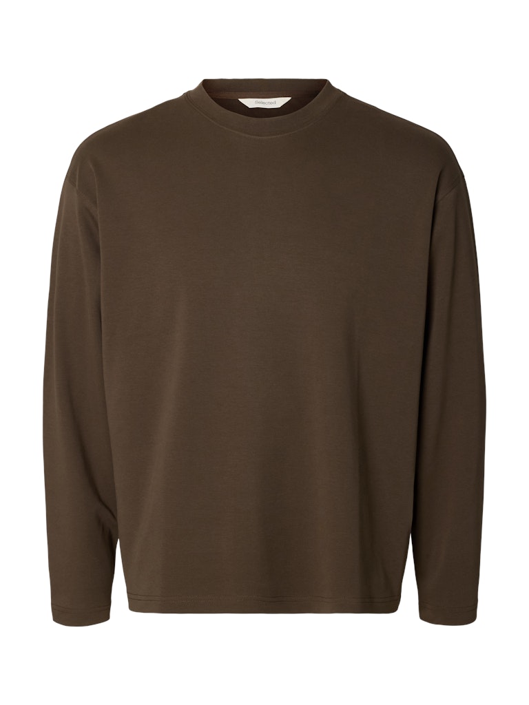 SLMTAJ HEAVY LS O-NECK TEE