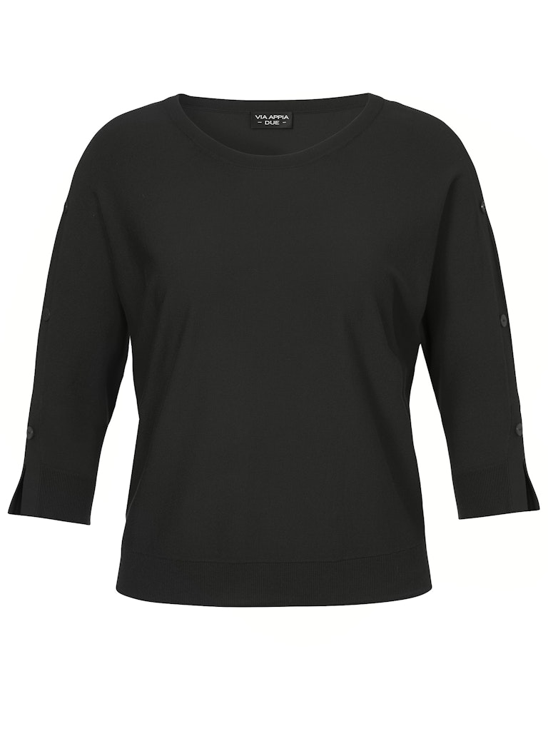 Pullover Rundhals 3/4 Arm