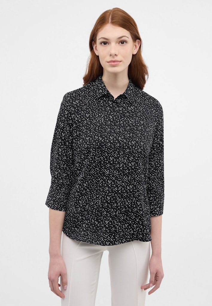 Bluse Satingewebe Langarm
