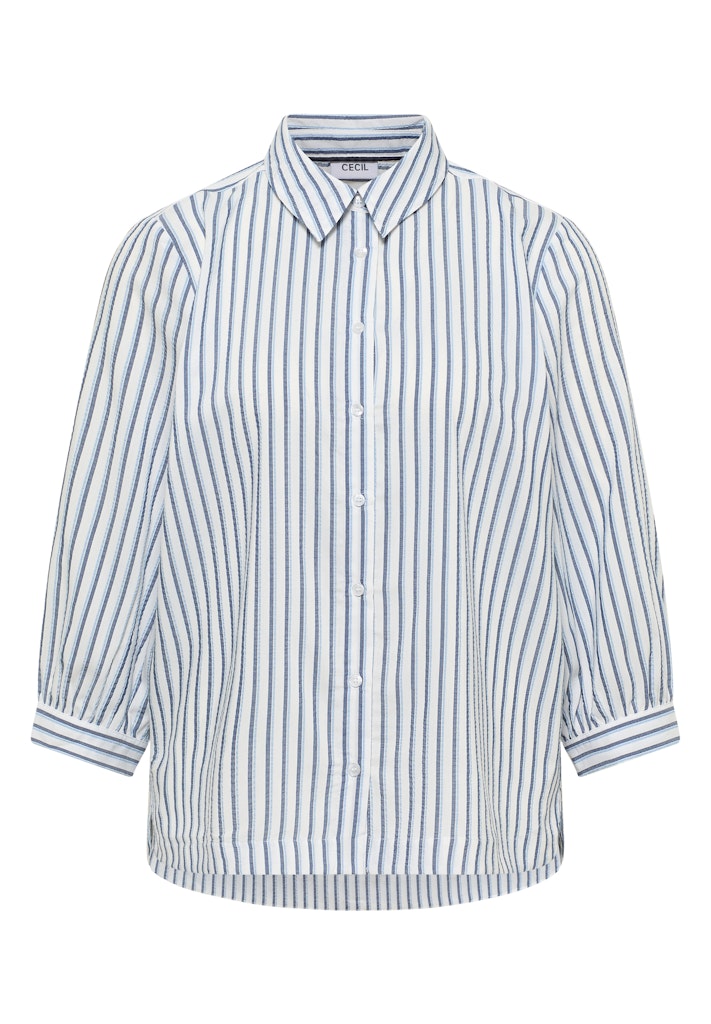 B346420-TOS Seersucker Multistripe Blo