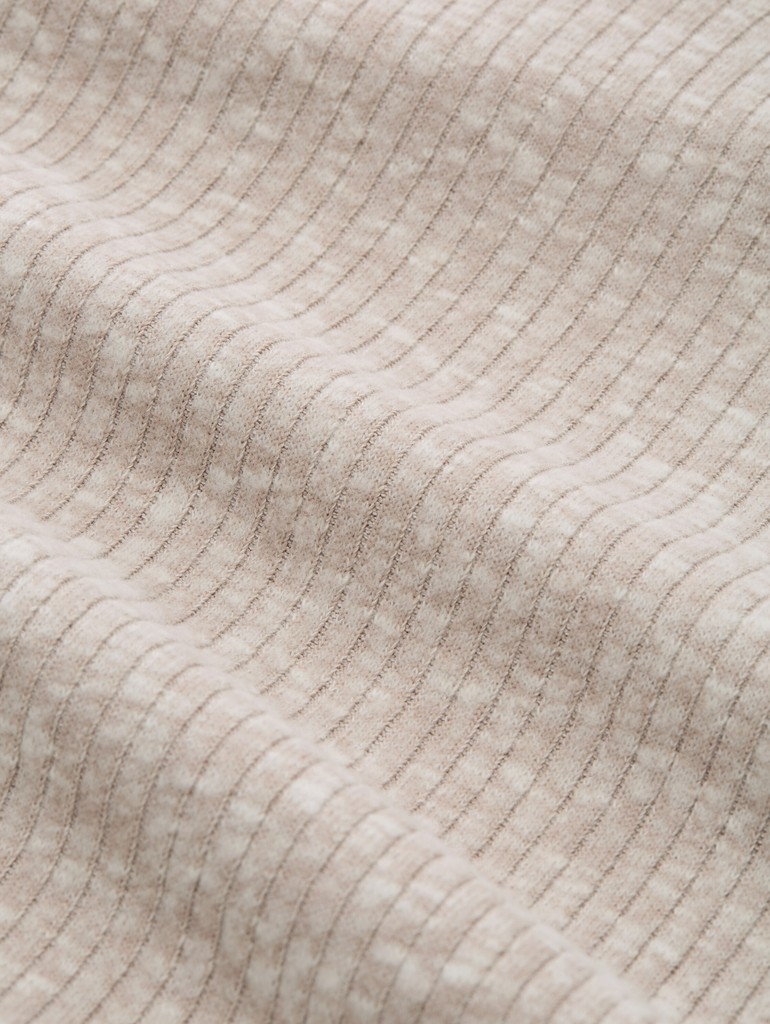 Loose Fit Sweatshirt mit Rollkragen