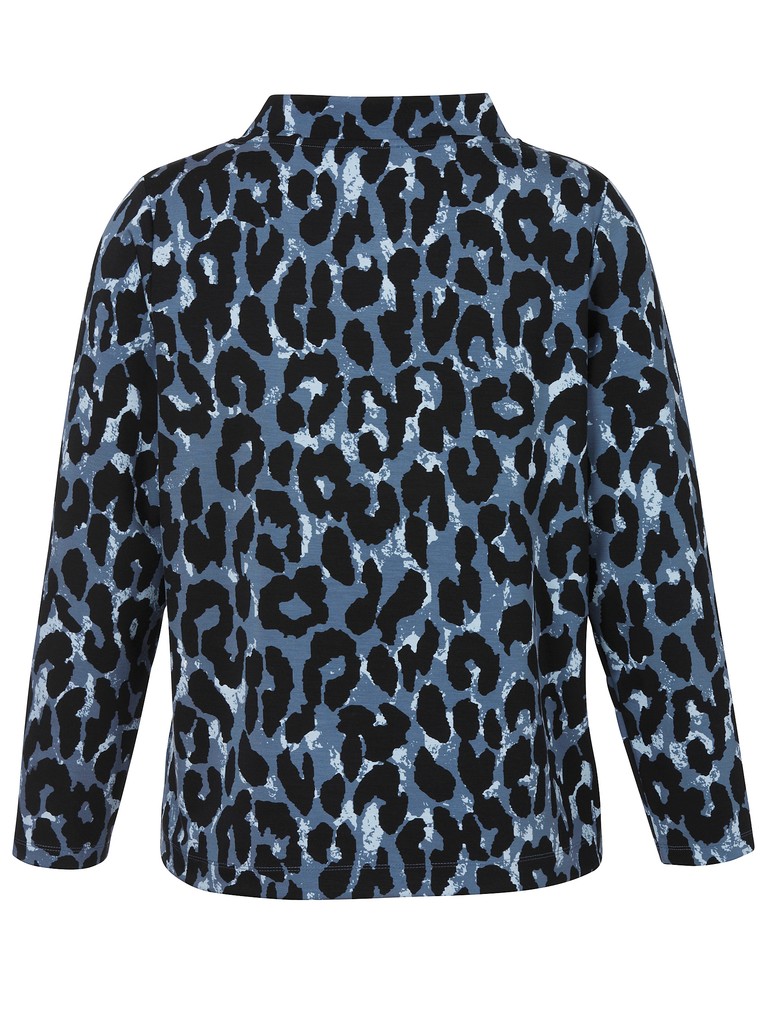 Sweatshirt Kragen 1/1 Arm Druck