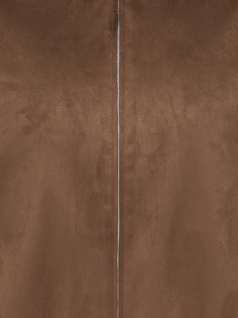 CARFIONA FAUX SUEDE PADDED BOMBER OTW